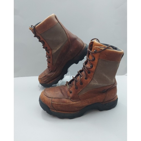 Danner Boots Mens 9.5 Brown Leather Sharptail Goretex Sole Lace Up Work main image 12